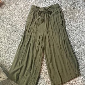 Garage Army Green flowy pants